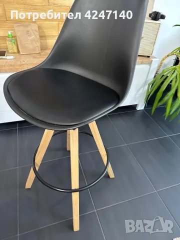 Бар столове, комплект от два броя, снимка 3 - Столове - 50432375