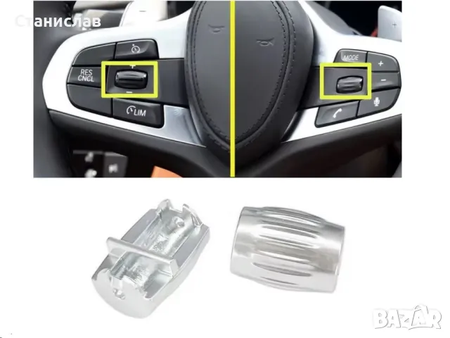 BMW X4 G02 Копчета за волан, снимка 2 - Части - 50256541