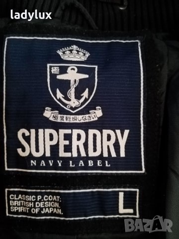 Super Dry, Палто, 70% Вълна, Размер L. Код 1385, снимка 8 - Палта, манта - 34869981