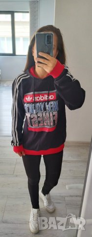 Оригинално горнище / суйтчер/ hoodie Adidas с безплатна доставка