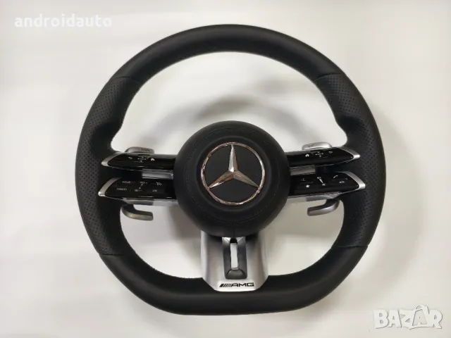 Спортен Кожен/Карбонов Волан AMG Mercedes A/B/C/CLA/CLS/E/G/GLC/GLS