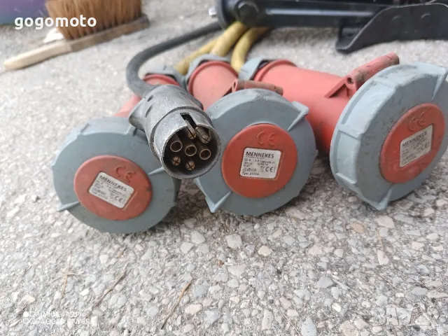 ЕВРО БУКСА, Трифазен кабел 380V, трифазен удължител, трифазен преход made in USA, MADE IN GERMANY, снимка 17 - Други машини и части - 47488324