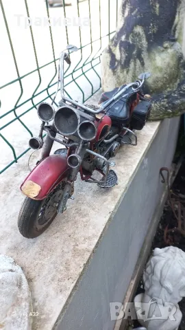 МЕТАЛЕН МОТОР МАКЕТ МОДЕЛ ИГРАЧКА , снимка 5 - Антикварни и старинни предмети - 50238866