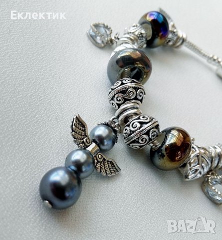 Гривна тип Пандора с ангел, снимка 9 - Гривни - 37380293