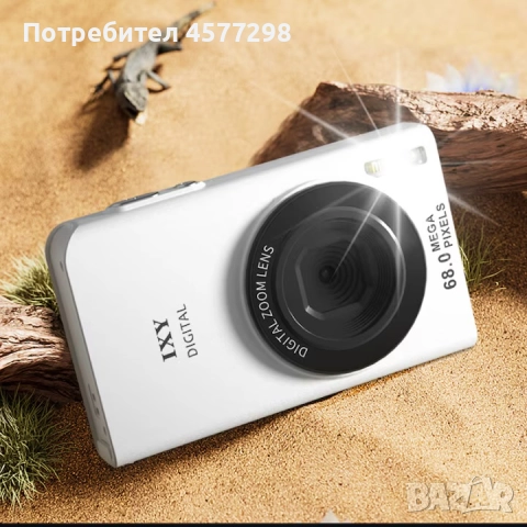 CCD камера, 68 мегапиксела, Ultra HD 4K, 16x, автофокус, 2,4 инча, селфи във време, филтри за красот, снимка 4 - Фотоапарати - 52147884