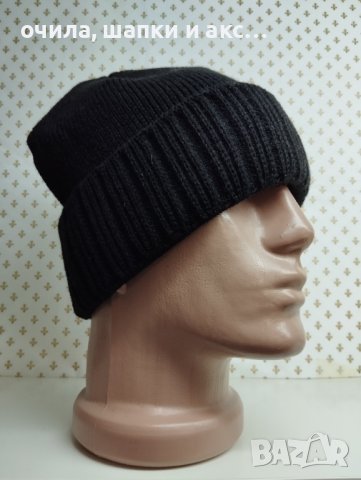 Мъжка шапка, плетена-64, снимка 3 - Шапки - 31344866