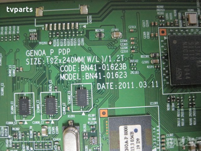 Мейнборд SAMSUNG Ps64d8000fu BN41-01623B BN41-01623 BN94-05193G   100% работещ, снимка 2 - Части и Платки - 28170279
