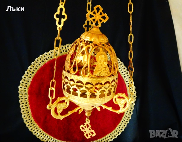 Висяща кадилница,кадило,кандило,Богородица. , снимка 9 - Антикварни и старинни предмети - 52817716