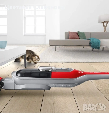 Безкабелна прахосмукачка Bosch Athlet BCH6ZOO, 25.2 V, Li-Ion, Сензор Bagless Technology,60 мин, снимка 8 - Прахосмукачки - 53175409