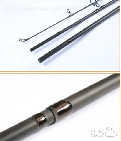 Шаранджийска пръчка SUNBOEN с макародържач FUJI, 3,60 м., снимка 8 - Въдици - 32940549