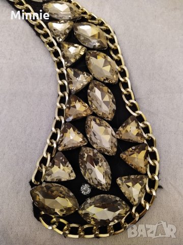 Уникална яка огърлица, снимка 4 - Колиета, медальони, синджири - 25332550