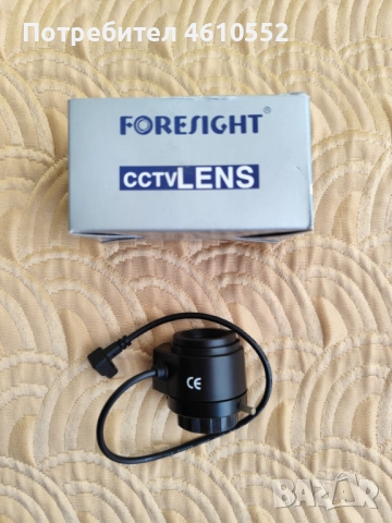 Нов обектив за видео камера