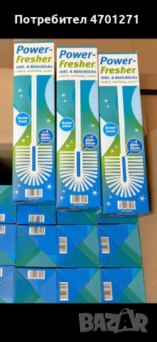 Тоалетна четка Power-Fresher с активни пръчици, снимка 2 - Други стоки за дома - 53009708