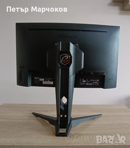 27" QHD 165Hz геймърски монитор – без мъртви пиксели, пълен комплект, снимка 3 - Монитори - 53457043