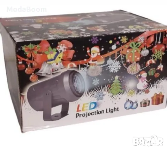 Коледен светлинен прожектор - Радост и цветове у дома, снимка 9 - Декорация за дома - 48370182