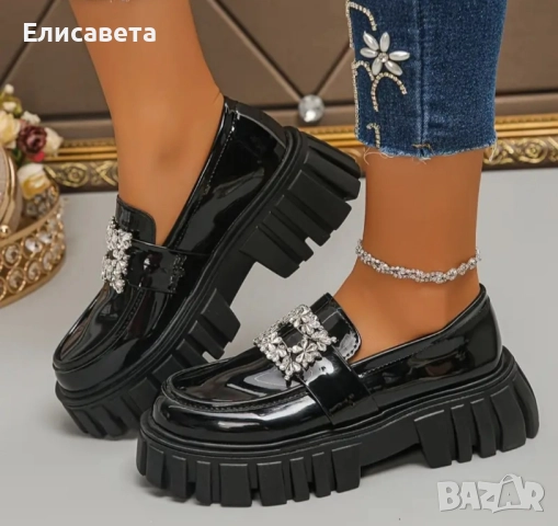 Дамски модерни обувки , снимка 2 - Дамски елегантни обувки - 51801458