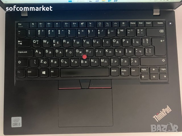 Лаптоп Lenovo ThinkPad L14 Full HD, тъчскрийн, снимка 4 - Лаптопи за работа - 40086404