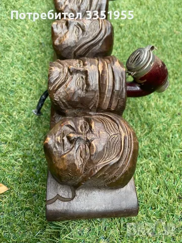 Стойка от дърво за 6 Лули, снимка 3 - Подаръци за мъже - 47844417