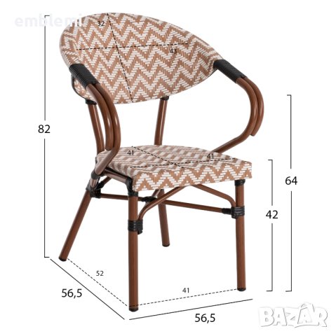 Стол трапезен HM5861.01 , снимка 13 - Столове - 43973528