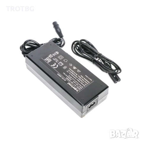 Зарядно 54.6V 2A GX16 за Zero 8 / 9 48V, KuGoo G-Booster / M4 / M4 Pro / C1 / X1, Vsett 8 / 8+ / 9+