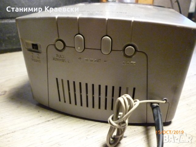 Sony ICF-C50 radio clock alarm vintage, снимка 5 - Други - 26789166