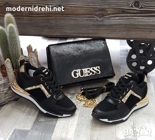 Дамски спортни обувки и чанта Guess 