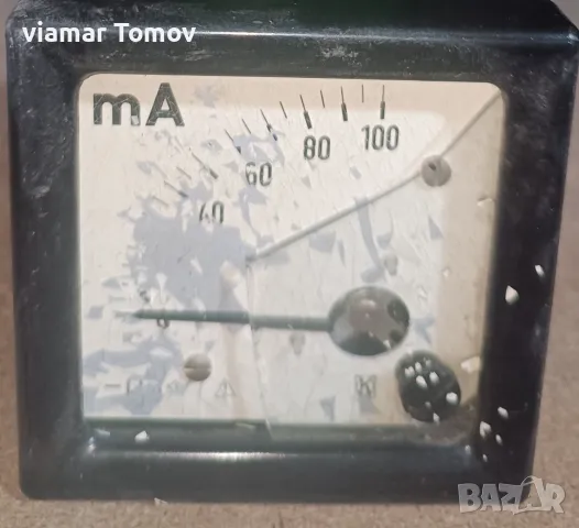 Милиамперметр  100мА, снимка 10 - Други машини и части - 47817484