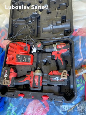 Акумулаторен безчетков гайковерт Milwawkee 48v и 24V, снимка 2 - Други инструменти - 32411939