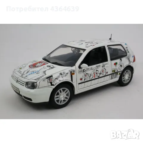 VW Golf 4 IV 1:18 GTI TDI Revell, снимка 3 - Колекции - 48768826