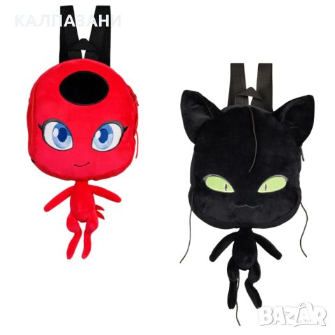 P.M.I. Miraculous Калинката и Котарака Раничка Куами MLB7006