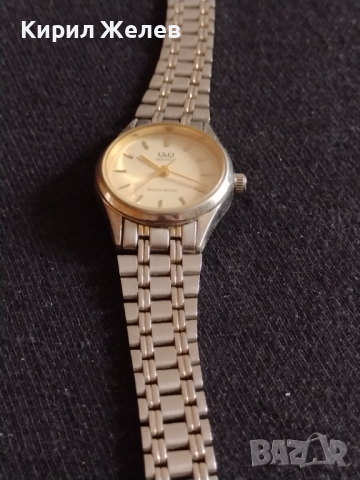 Марков дамски часовник Q/Q QUARTZ WATER RESIST много красив стилен дизайн - 26826, снимка 6 - Дамски - 36542419
