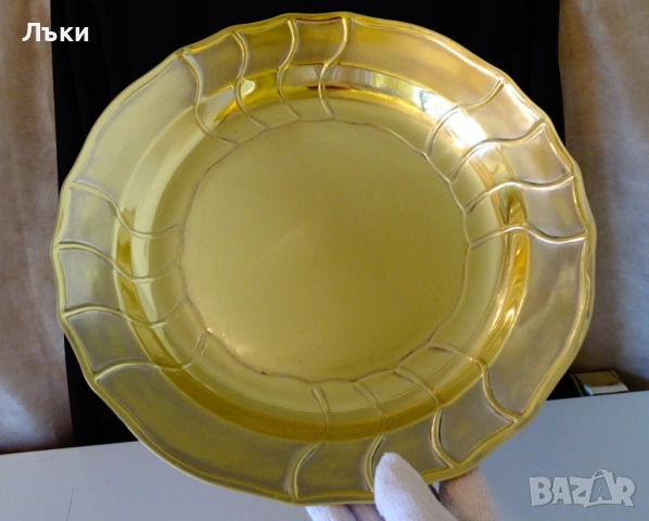 Бронзова фруктиера 33 см.,Hutschenreuther,печат. 