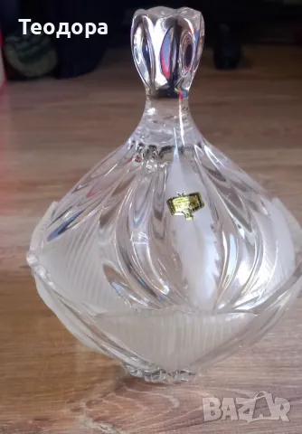 Ретро кристална бонбониера 