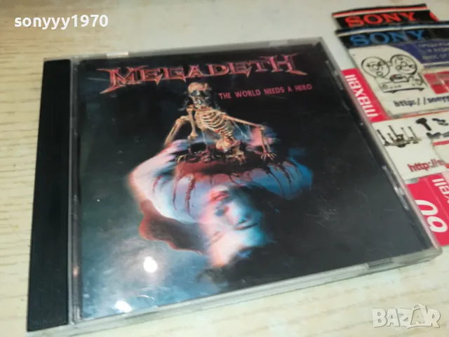 MEGADETH CD 0905251737, снимка 4 - CD дискове - 50223090