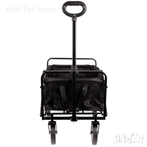 Сгъваема ръчна количка с теглич-допустимо тегло	80 кг., снимка 6 - Други стоки за дома - 52186054