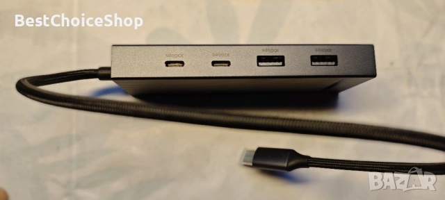 UGREEN 7-в-1 USB C докинг станция Двоен 4K HDMI и 100W PD, снимка 5 - Друга електроника - 53514424