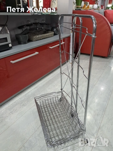 Сгъваем метален стелаж на колела , снимка 14 - Други стоки за дома - 53321509