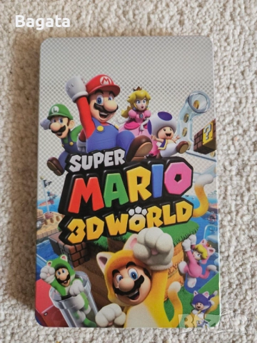 Super Mario 3D World Nintendo Switch Limited Steelbook (само метална кутия, без игра)