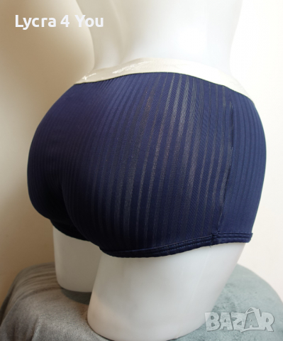 Shark S/M размер тъмно син мъжки боксер, снимка 8 - Бельо - 36393312