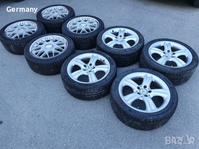 Джанти за mercedes clk цлк  audi vw  5х112 17 цола bbs , снимка 4 - Гуми и джанти - 36837325