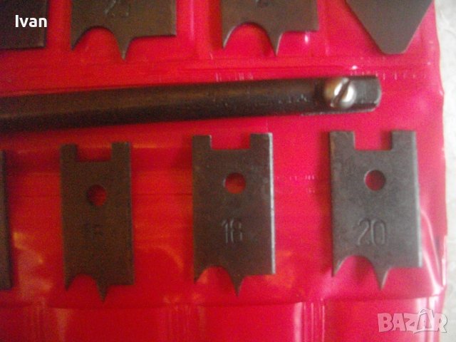 СССР/Руски Старо Качество-Комплект НОВИ Ръчни Плоски Свредла За Дърво-14-32мм-Държач-Инструментален, снимка 7 - Други инструменти - 43326097