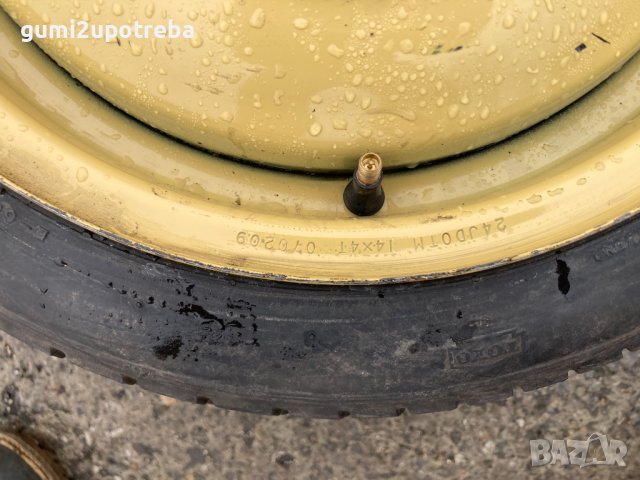 14 резервна джанта патерица 4х100 MAZDA2 Мазда 2- 115/70/14, снимка 4 - Гуми и джанти - 43646042