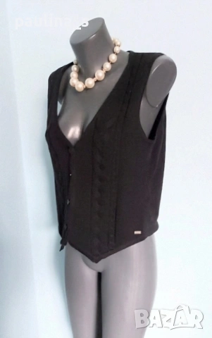 Три различни броя / Винтидж дамски елек "Zero", "Poly Acryl" и "S'Oliver" , снимка 14 - Елеци - 52650240