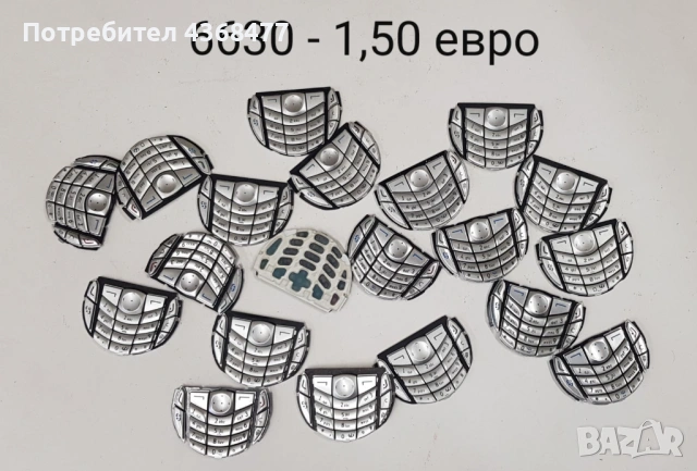 Клавиатура за Nokia 6230,6100,6630,6300,1600,6030,2610,K750,6500 slide,3310,3510,3410,3315,6080,5200, снимка 2 - Резервни части за телефони - 53287163