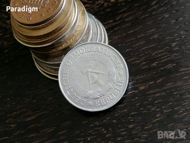Монета - Германия - 1 марка | 1977г.; серия А, снимка 2 - Нумизматика и бонистика - 28835321