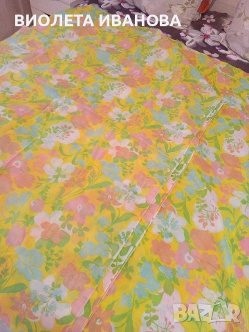 плат за чаршафи., снимка 2 - Платове и дамаски - 52906990