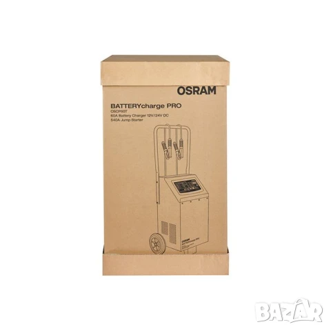Зарядна станция Osram BATTERYcharge Pro 60A до 700Ah, снимка 7 - Аксесоари и консумативи - 51050431