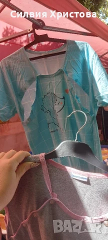 Продавам два броя нощници за родилки , снимка 3 - Нощници - 51376117