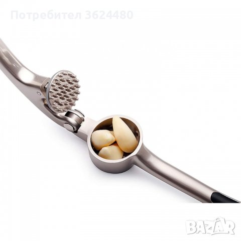 Метална преса за чесън, снимка 4 - Други стоки за дома - 39985279
