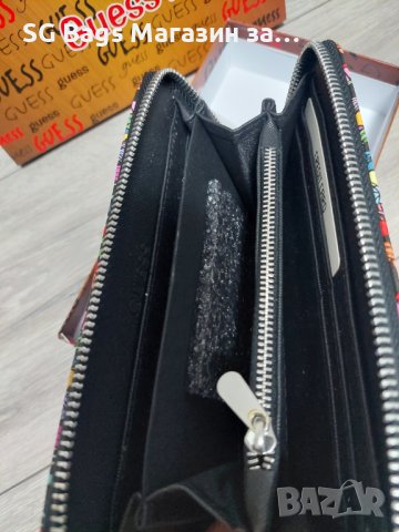 Guess дамско портмоне дамски портфейл код 275, снимка 7 - Портфейли, портмонета - 44116751